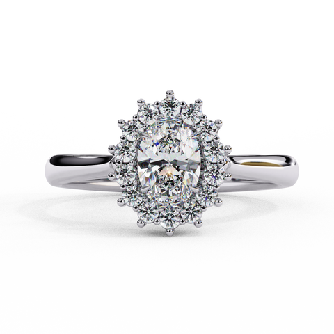 Lumina Belle Oval  Cut Ring