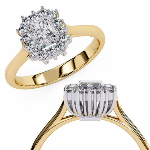 Liora Grace Emarald Cut Ring