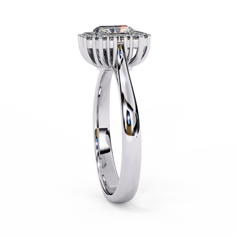 Liora Grace Emarald Cut Ring