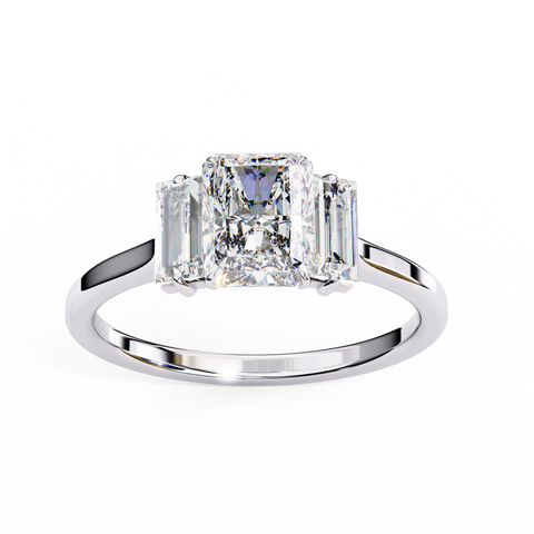 The Clarion Radiant Cut Ring