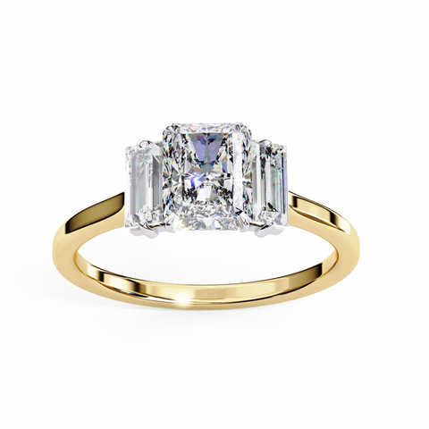 The Clarion Radiant Cut Ring