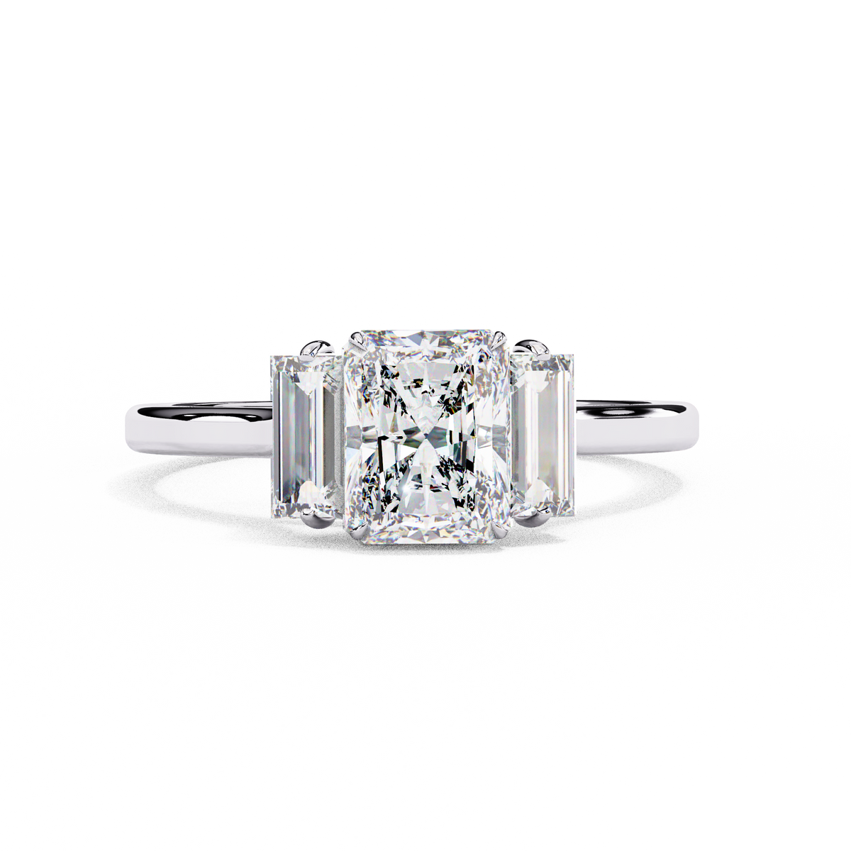 The Clarion Radiant Cut Ring