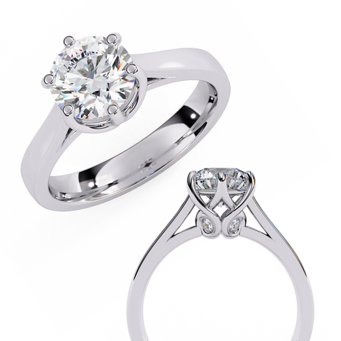 The Lucera Round Cut Ring