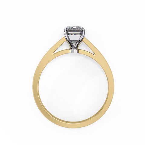 The Stellaire Emerald Cut Ring