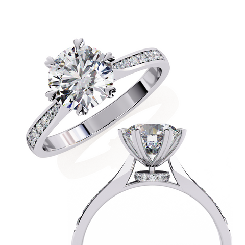 The Novera Round Cut Ring