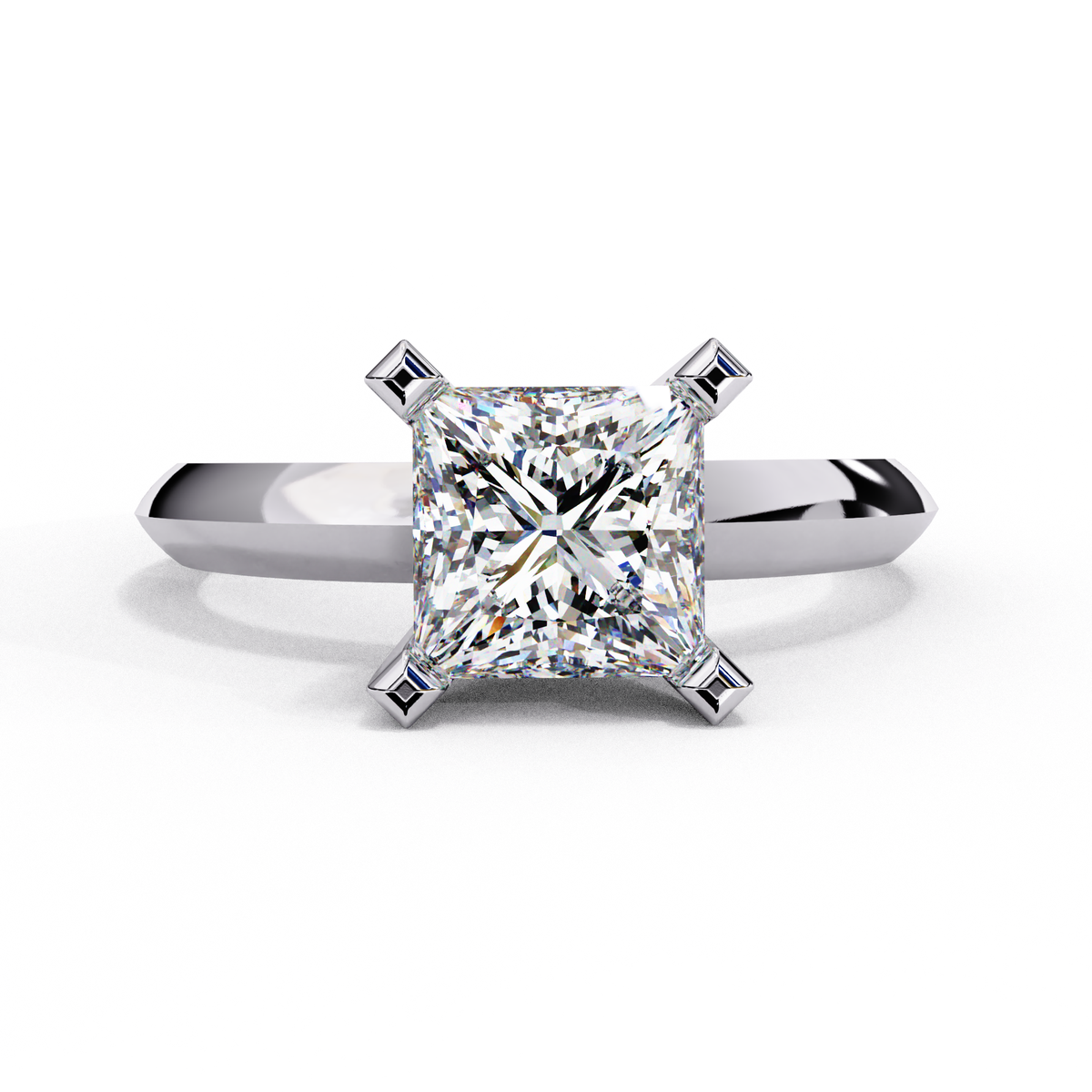 The Vantrelle Princess Cut Ring