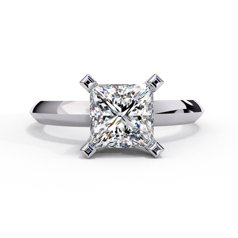 The Vantrelle Princess Cut Ring