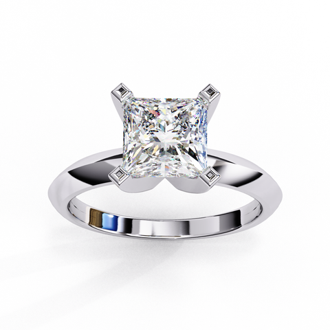 The Vantrelle Princess Cut Ring