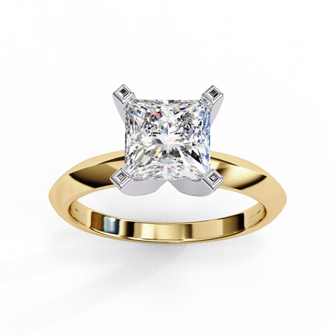 The Vantrelle Princess Cut Ring