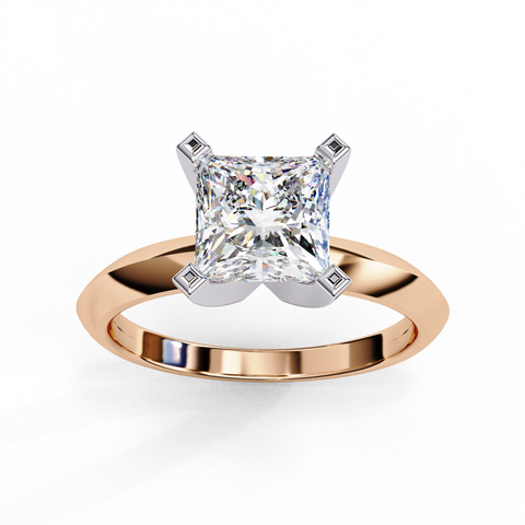 The Vantrelle Princess Cut Ring
