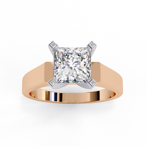 The Kestrel Princess Cut Ring