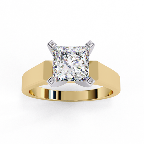 The Kestrel Princess Cut Ring