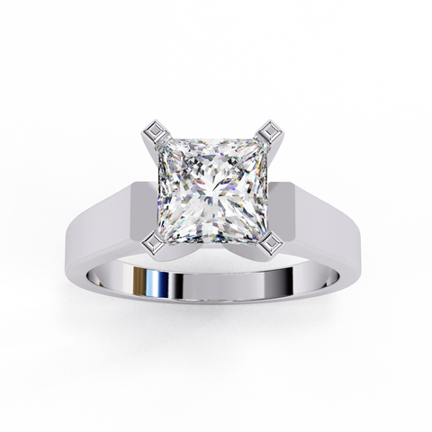 The Kestrel Princess Cut Ring