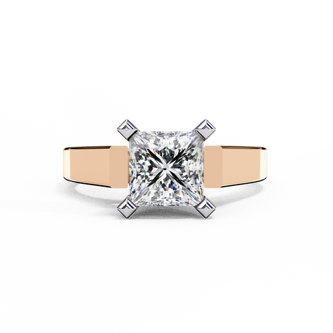 The Kestrel Princess Cut Ring
