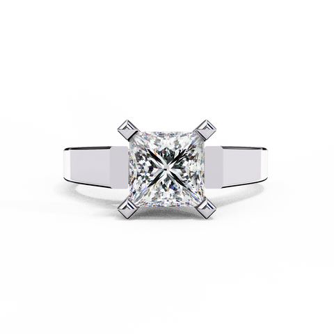 The Kestrel Princess Cut Ring