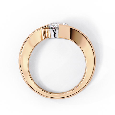 The Aurevia Round Cut Ring