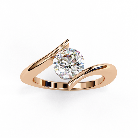 The Aurevia Round Cut Ring