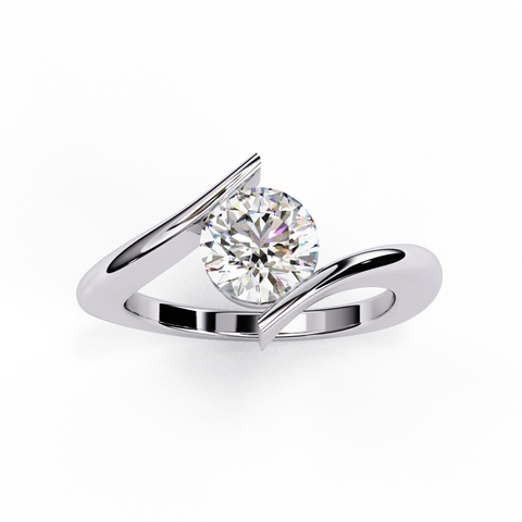 The Aurevia Round Cut Ring