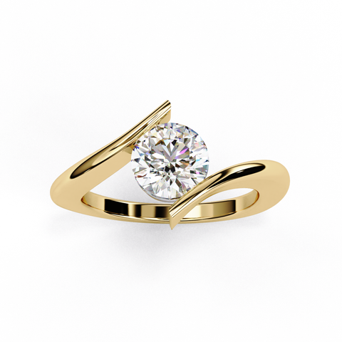 The Aurevia Round Cut Ring