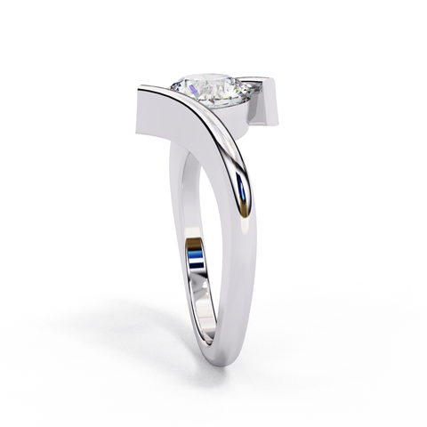 The Aurevia Round Cut Ring