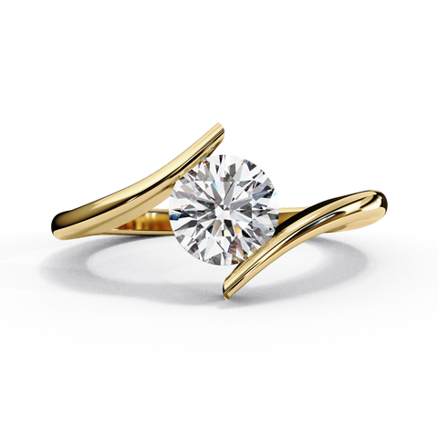 The Aurevia Round Cut Ring