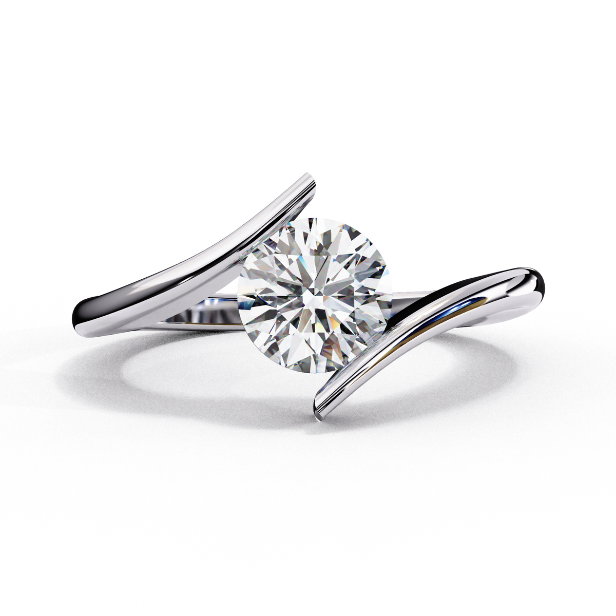 The Aurevia Round Cut Ring