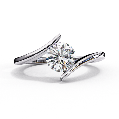 The Aurevia Round Cut Ring