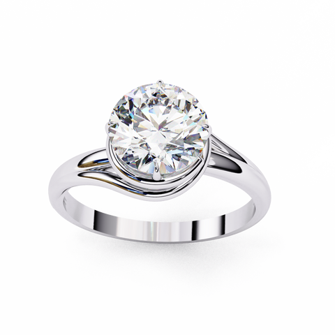 The Nerisse Round Cut Ring