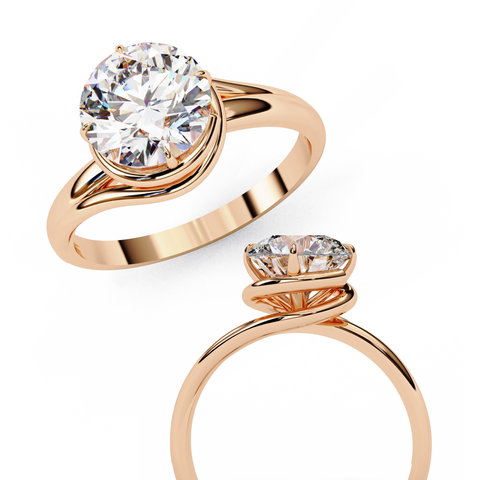 The Nerisse Round Cut Ring