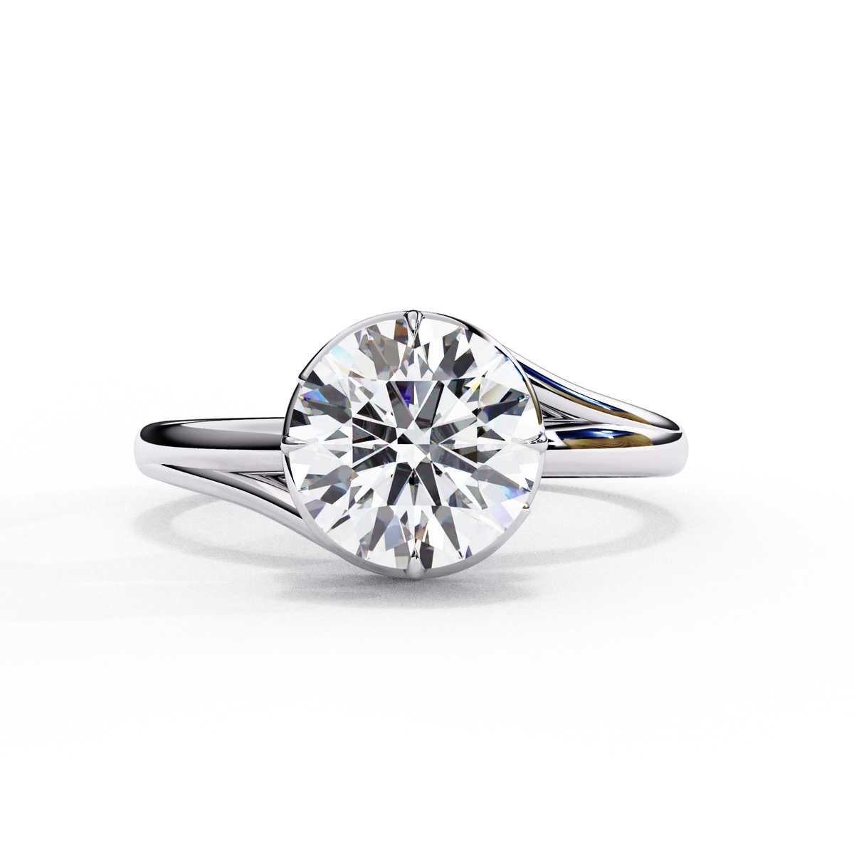 The Nerisse Round Cut Ring