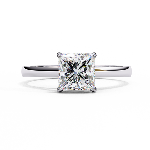 The Vionne Princess Cut Ring