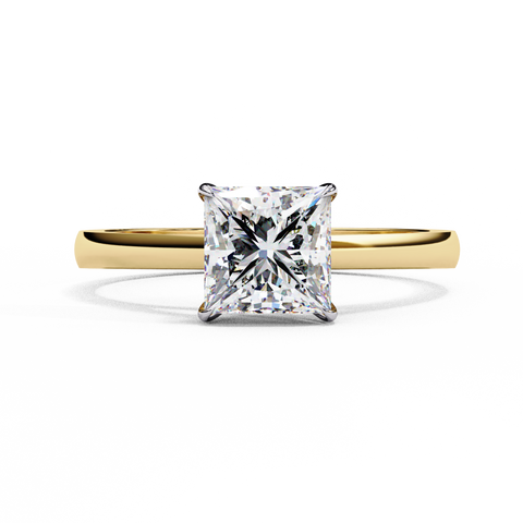 The Vionne Princess Cut Ring
