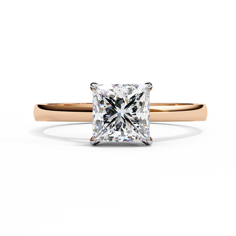 The Vionne Princess Cut Ring