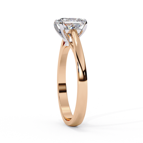 The Vionne Princess Cut Ring