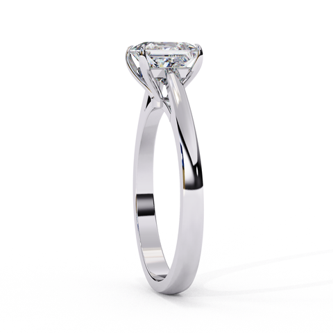 The Vionne Princess Cut Ring