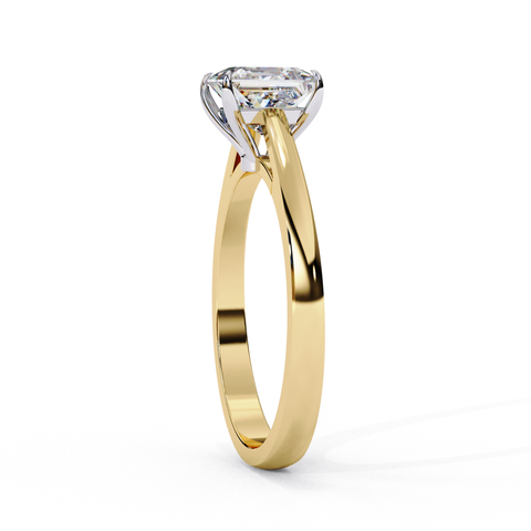 The Vionne Princess Cut Ring