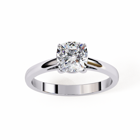 The Mireya Cushion Cut Ring