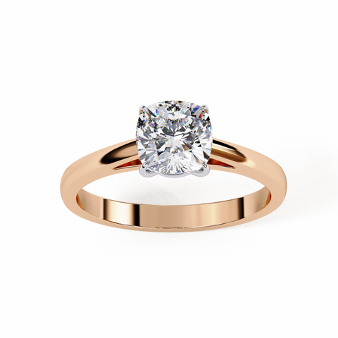 The Mireya Cushion Cut Ring