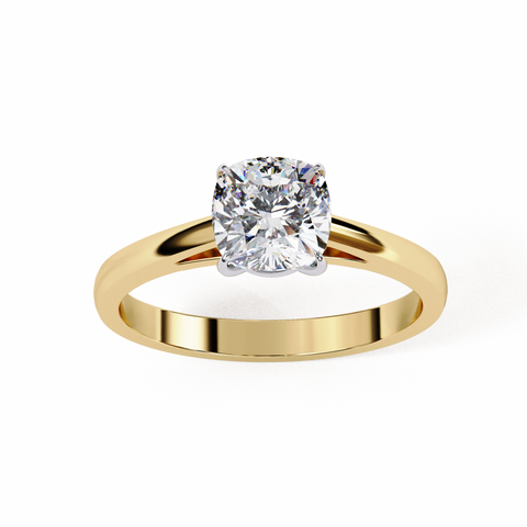 The Mireya Cushion Cut Ring