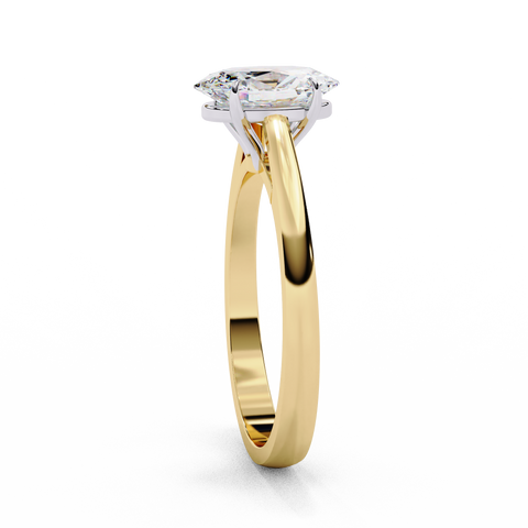 The Serenelle Oval Cut Ring