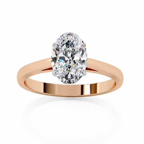 The Serenelle Oval Cut Ring