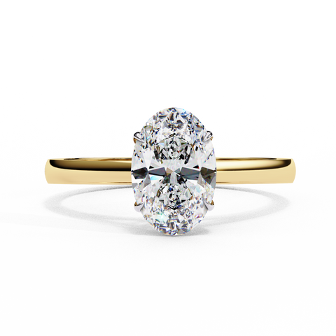 The Serenelle Oval Cut Ring