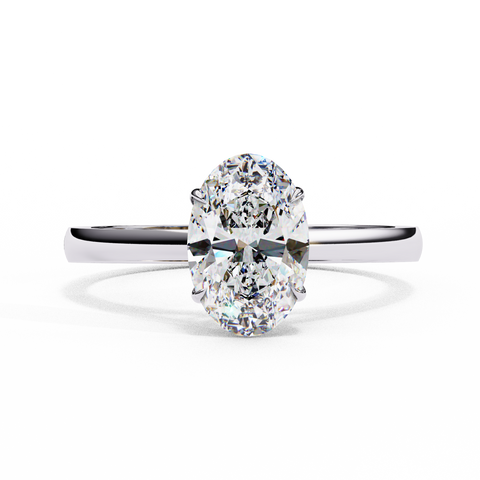 The Serenelle Oval Cut Ring
