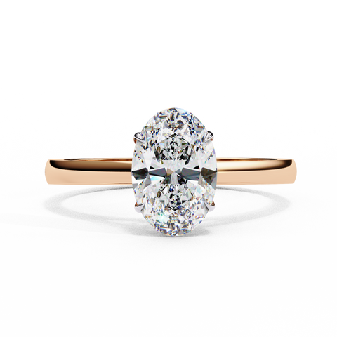 The Serenelle Oval Cut Ring