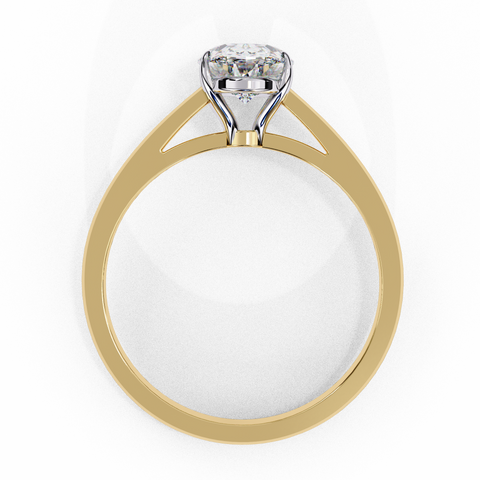 The Serenelle Oval Cut Ring