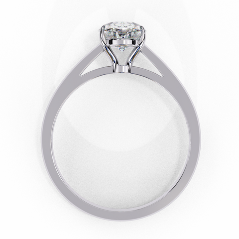 The Serenelle Oval Cut Ring