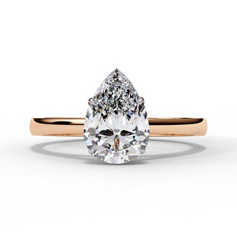 The Virelle Pear Cut Ring