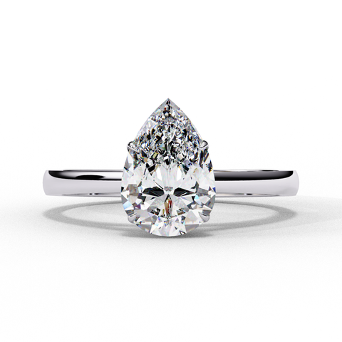 The Virelle Pear Cut Ring