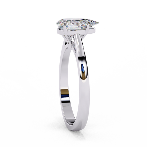 The Virelle Pear Cut Ring