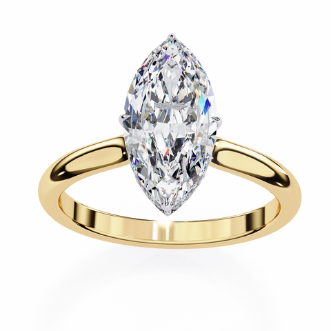 The Celestial Spear Marquise Cut Ring